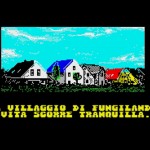 Il ridente villaggio di Fungiland prima dell'orrida invasione di folletti maligni...