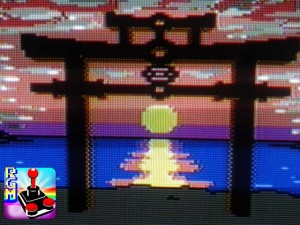 Arco...sole al tramonto...mare...e un bruco che a fatica attraversa il campo di battaglia!