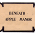 La rece di Beneath Apple Manor © 1978 Software Factory
