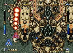 ...e la sua versione rinnovata in Alpha Mission II