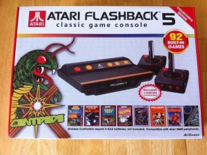La confezione dell'Atari Flashback 5...