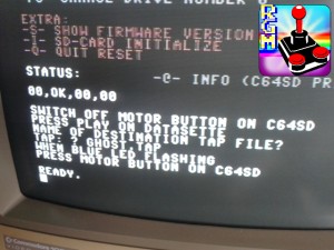 Semplici istruzioni a schermo per il grab da cassetta