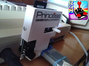 C64,Princess e Datassette in cascata