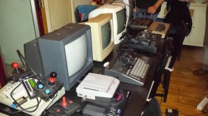 Il retro arsenale in fase avanzata di montaggio.