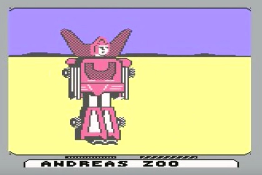 Questo immondo ammasso di pixel sarebbe un Transformer intento in una trasformazione in grado di ridefinire il concetto di "latte alle ginocchia"